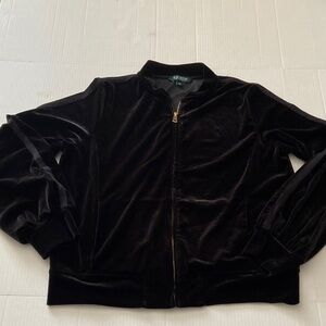 Vintage Y2K Ralph Lauren Velour Jacket